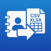 Contacts Exports - Excel/CSV